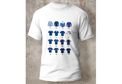 Falkirk FC Retro Art Football Shirts T-Shirt
